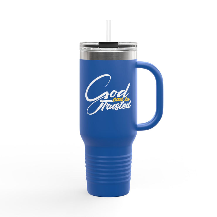 Insulated 40oz Travel Mug – God