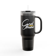 Insulated 40oz Travel Mug – God