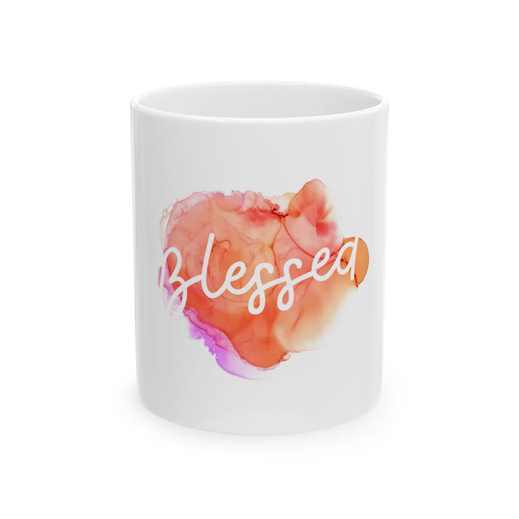 "Blessed" Ceramic Mug