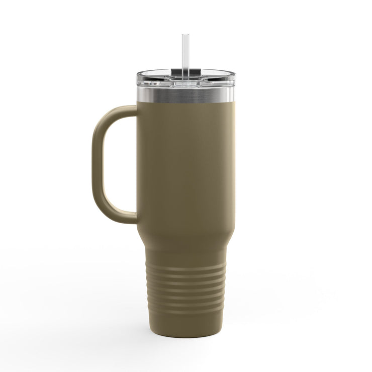 Insulated 40oz Travel Mug – God