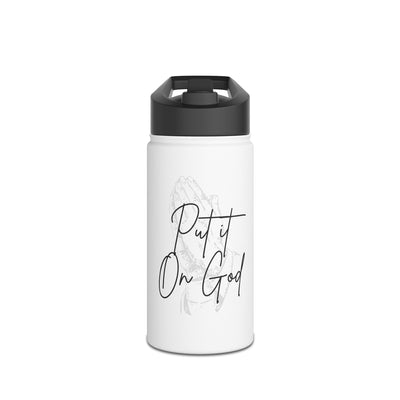 God Stainless Steel Water Bottle