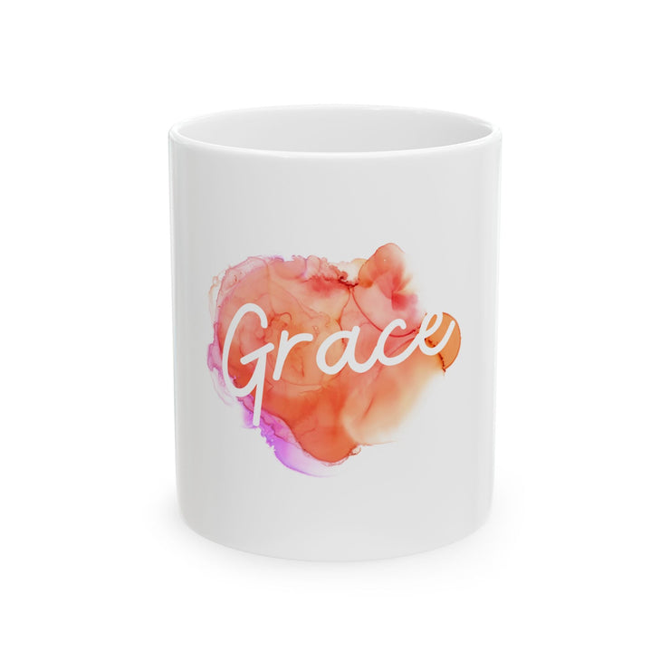 "Grace" Inspirational Ceramic Mug