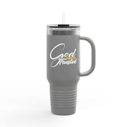 Insulated 40oz Travel Mug – God