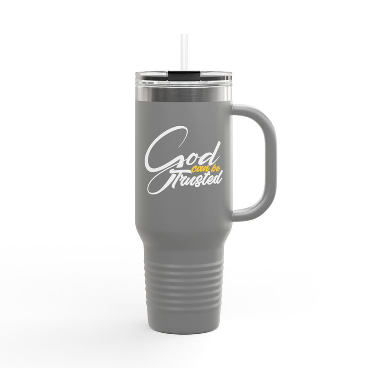 Insulated 40oz Travel Mug – God